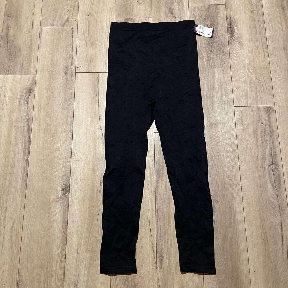 Empetua® High‎ Waisted Shaping Leggings XL Black NEW 42075